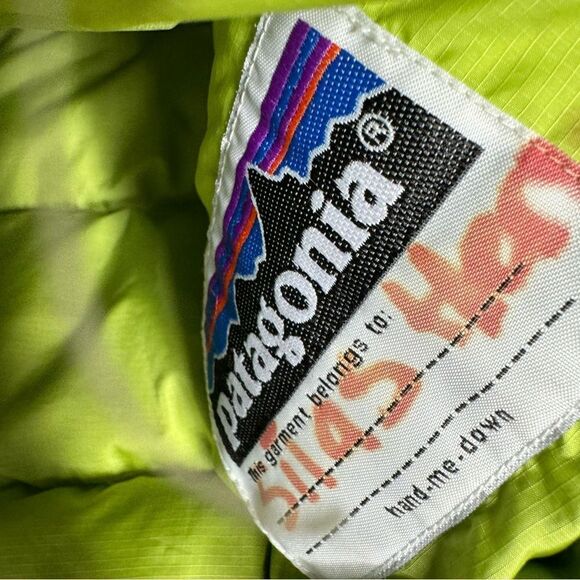 Patagonia green puffer vest - Picture 3 of 5